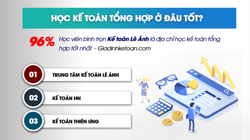 Review Top 3 địa chỉ học kế toán tổng hợp tốt nhất Hà Nội TP.HCM