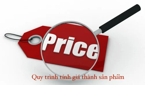 quy trình tính gía sản phẩm