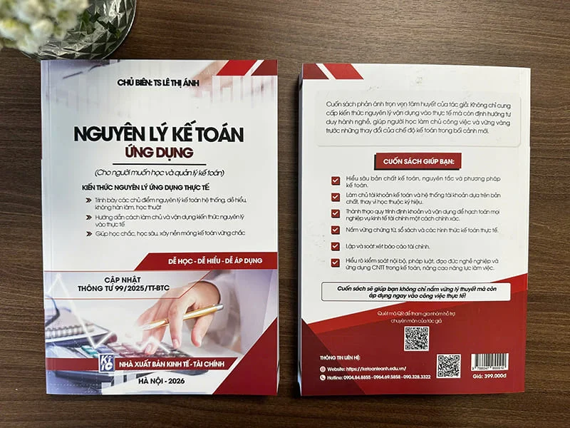 Sách nguyên lý kế toán ứng dụng - TS Lê Thị Ánh